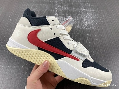 Jordan Red TR Unique Travis Jack Jumpman FZ8117-101 Scott  University 51 0911